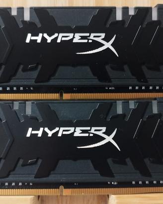 RAM "HyperX Predator RGB DDR4 16GB (2x8GB) 3200MHz