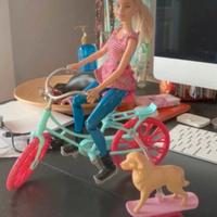 Barbie bicicletta