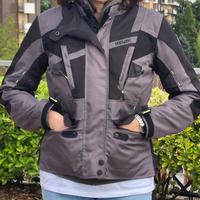 Giubbotto moto donna