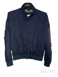 Blauer USA bomber uomo L blu navy nylon