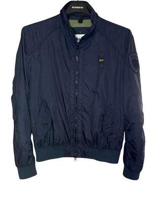 Blauer USA bomber uomo L blu navy nylon