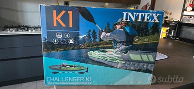 Kayak Intex Challenger K1 NUOVO sigillato 68305NP 