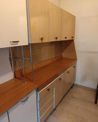Mettitutto cucina anni 70 marroncino