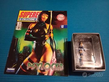 statuetta collezione Marvel Psylocke n67