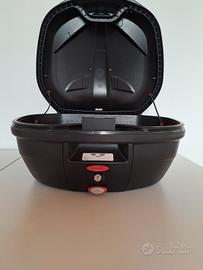 Bauletto Kappa K47 , piastra Givi, attacchi Kymco 
