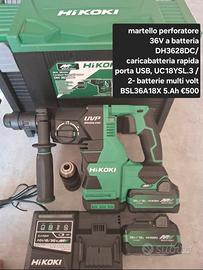 martello perforatore 36V а batteria DH3628DC 