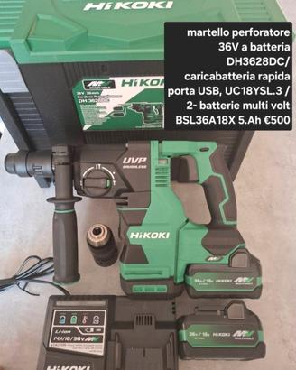 martello perforatore 36V а batteria DH3628DC 