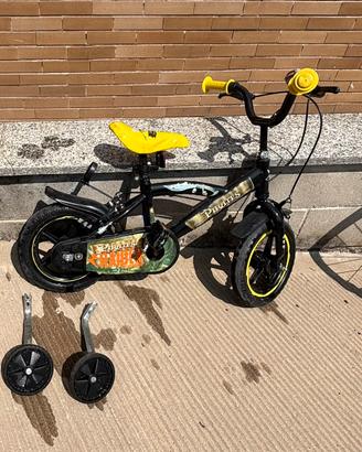 bicicletta bambino “ Pirates Raider “ con rotelle