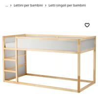 letto Kura ikea