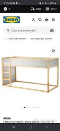 letto Kura ikea