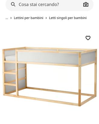 letto Kura ikea