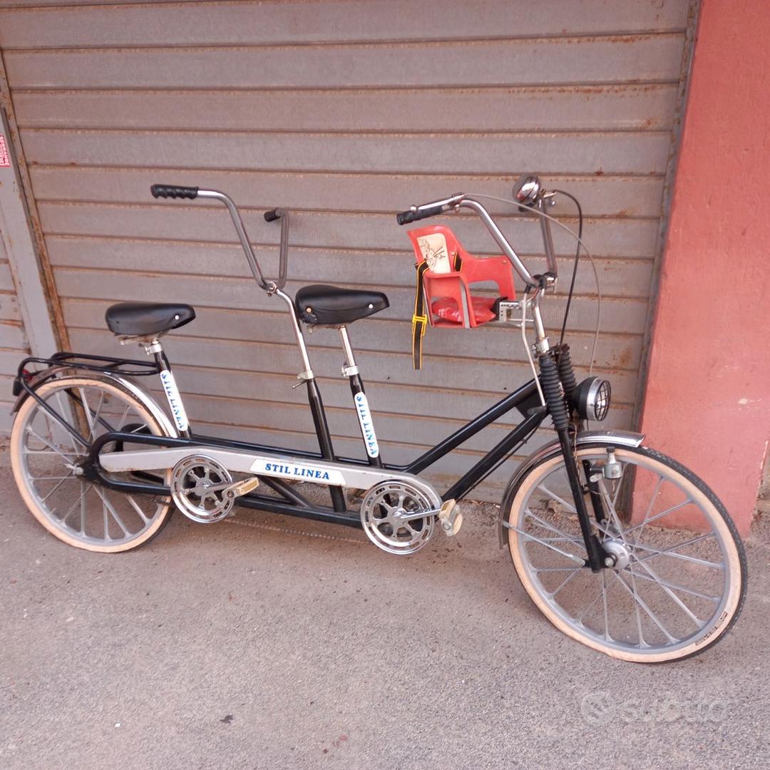 Tandem Bicycle Bikes For Sale Used RARE TRIPLET TANDEM BIKE