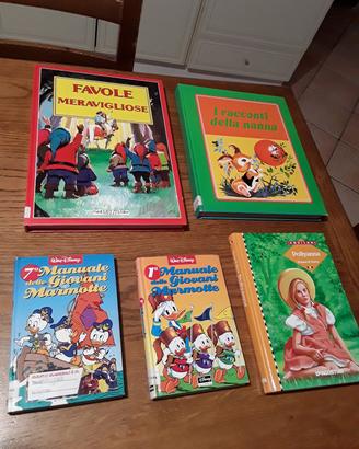 5 libri vintage originali per bambini