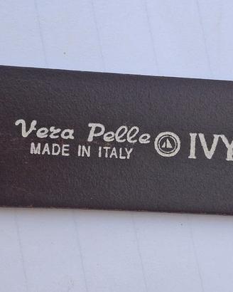Ivy Oxford Cintura Vera Pelle Made in Italy. 110cm