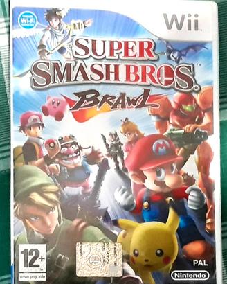 Super Mario Smash Bros Brawl Nintendo Wii Italiano