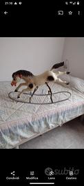 Cavallo a dondolo vintage Canova