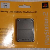 Memory card sigillata per PS2 da 8 MB 