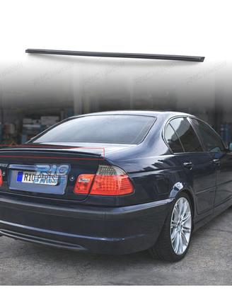 SPOILER BMW E46 SEDAN 98-05 LOOK M NERO LUCIDO