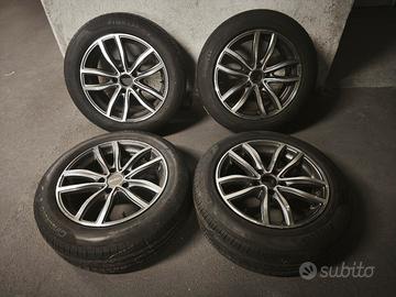 Cerchi 17 BMW +gomme estive