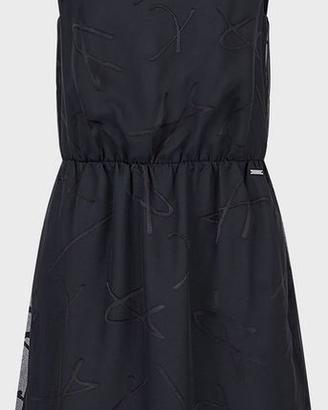 ABITO ARMANI EXCHANGE VESTITO CHIFFON S CON TASCHE