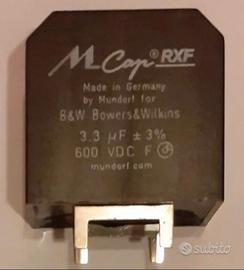 Nuovo Condensatore MCAP Mundorf RXF da 3,3uF 600V