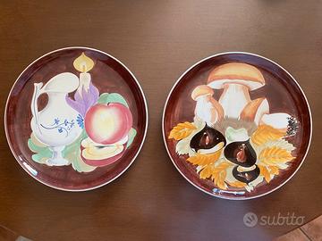 Piatti decorati dipinti a mano laveno da appendere