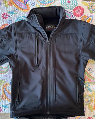 Giacca tattica soft shell Open Land Nerg nera t. M