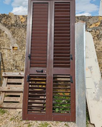 persiane usate, varie dimensioni