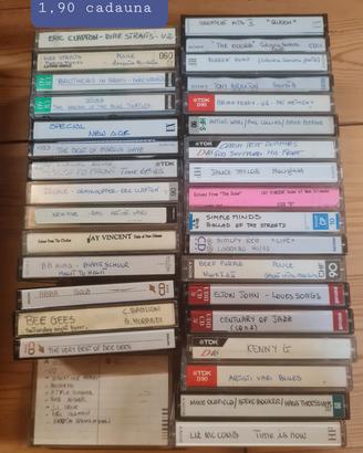 musicassette varie 