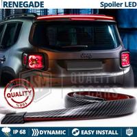 SPOILER LED Posteriore per JEEP Carbon Look