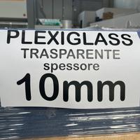 Plexiglass ttasparente 10mm