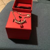 Bracciale dodo con coccinella in oro