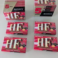 14 Cassette Sony HF 90 Minuti Sigillate