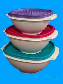Ciotola insalatiera 3 pezzi Tupperware
