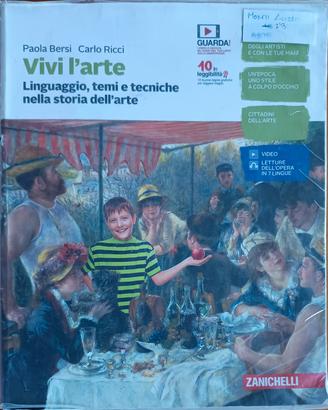 libro vivi l' arte 
