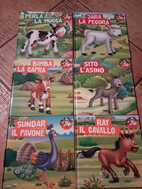6 libri animali  - collezione RBA