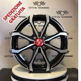 Cerchi in lega Abarth Grande Punto Evo da 16