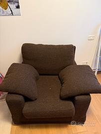 Poltrona comoda sfoderabile – ideale casa montagna