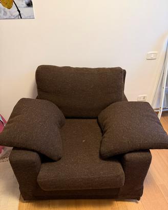 Poltrona comoda sfoderabile – ideale casa montagna