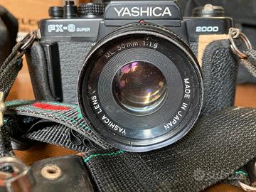 Fotocamera Yashica FX-3 super 2000 Flash+Zoom+Bors