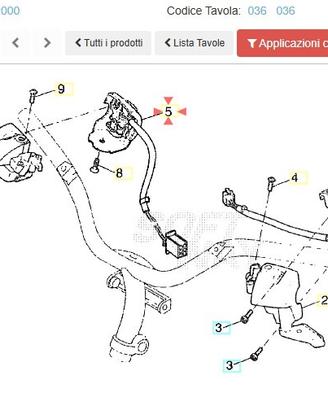Devio luci Dx Yamaha Aerox 50 5BRH39721000