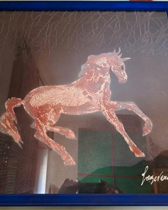 Quadro "Cavallo" di Sage Vernis