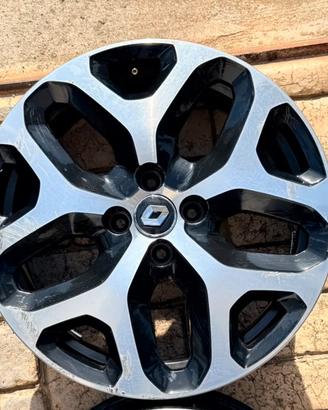 3 cerchi lega 17” captur 2017