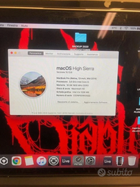 MACBOOK PRO 13" RETINA CORE I5 2.6 RAM 16GB SSD 25