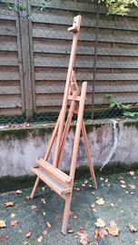 Cavalletto in legno per dipingere 