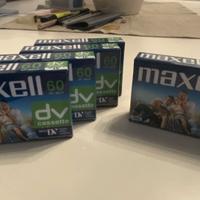 5 Cassette VIDEO MiniDV nuove