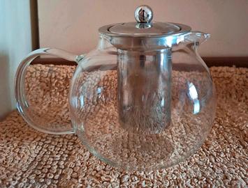 Tisaniera da 1 litro in vetro borosilicato