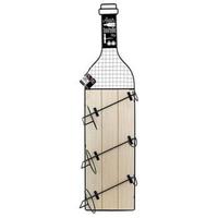 Decorazione parete portabottiglie 