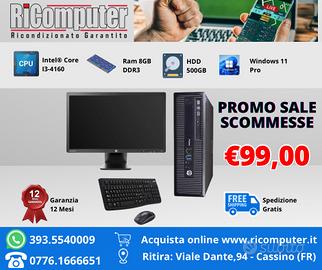 POSTAZIONE PC COMPLETA ( SALE SCOMMESSE)