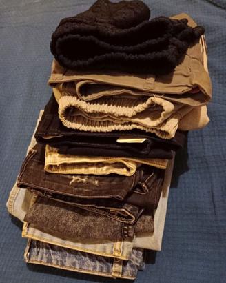 Set di pantaloni da donna (x7), Terranova, Bershka